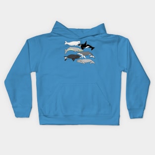 Whales of Alaska Kids Hoodie